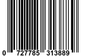 EAN 13 0727785313889 barcode
